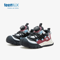 天美意童鞋儿童运动鞋透气软底防滑2024春秋女童运动休闲鞋 黑色【网面款】 32