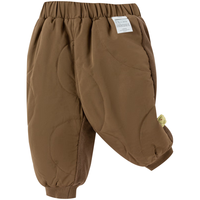 巴拉巴拉儿童加绒裤子宝宝休闲裤男童长裤女童秋冬潮时尚 橄榄绿40889 80