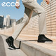 ecco 休闲板鞋男 25年秋季简约拼色休闲鞋运动男鞋 街头球鞋539834 黑色53983451052 42