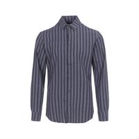 乔治·阿玛尼 GIORGIO ARMANI 【100%棉】男式时尚三角图形翻领轻薄休闲衬衫