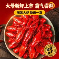 百亿补贴：小霸龙 小龙虾 4.5斤 3盒 3-5钱 蒜香麻辣 即食礼盒