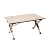 牧高笛 MOBIGARDEN） NX22665010 原木色 铝合金蛋卷桌87*60cm 原木色 M