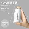 三栖虎 德国品质两用黑胶超轻手动折叠伞