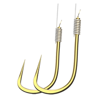 一味化氏鲫鱼专用鱼钩仕挂绑好成品子线双钩套装金袖鱼钩双钩 一味鲫仕挂8/0.6