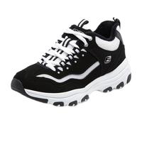 SKECHERS 斯凯奇 I-conik 女子休闲运动鞋 8730057/BKW 黑色/白色 36