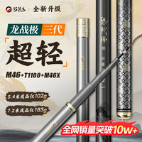 巧渔夫 Skiofishes 龙战极超轻三代小综合鱼竿 100195847664 3.6m