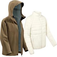 Beneunder 蕉下 女子三合一气绒冲锋衣 LS19623 菘露棕 M