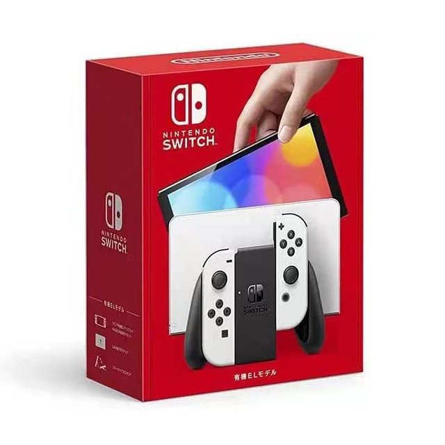 任天堂 Nintendo 日版 Switch OLED 游戏主机 红蓝色 日版