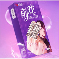 倍力乐 Pleasure more 颗粒前戏指套1盒 10只