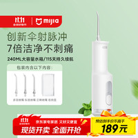 米家 MIJIA F300 冲牙器 烟纱白