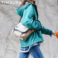 TIMBUK2 邮差包男女新款经典帆布斜挎包包燕麦色S码