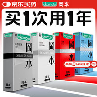 国家补贴：冈本 skin量贩组合装 安全套 40片