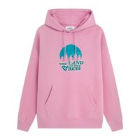 【双11】MOUSSY 秋季多巴胺落日字母印花连帽卫衣女