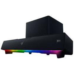 雷蛇 利维坦巨兽V2 7.1声道 居家 蓝牙音箱 黑色