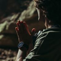 颂拓 男表 SUUNTO 9 户外智能运动手表男士腕表防水彩屏触控GPS导航 Granite Blue/钛深蓝