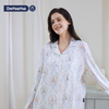 DOMIAMIA 哆咪呀月子服纯棉睡衣长袖待产喂奶哺乳服产后家居服