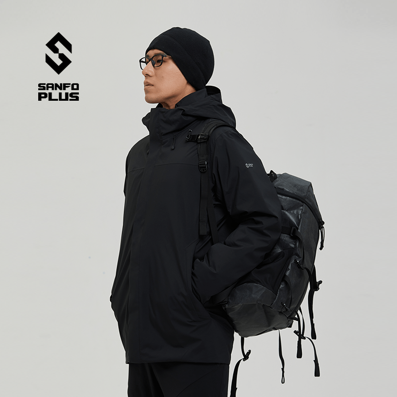  SANFO PLUS 800蓬鹅绒 男士冲锋衣