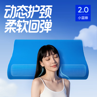 网易严选【刘墉】B03小蓝棒记忆棉枕慢回弹深睡枕助睡眠护颈椎枕 【B03小蓝棒礼盒款】8/10cm中枕 一对装