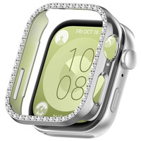 移动端：REIZER 适用华为watch fit3/4手表仿镶钻保护壳镂空屏幕贴膜防摔fit4Pro运动智能手环专用男女保护套透明防刮表壳
