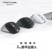 双飞燕 FB35CS 飞时代 2.4G蓝牙 双模无线鼠标 2400DPI