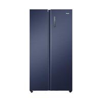 Haier 海尔 鲜派系列 BCD-601WGHSSR5B9U1 风冷对开门冰箱 601L 蓝色
