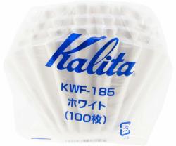 Kalita 一次性咖啡滤纸 圆锥形 纸质材料 白色