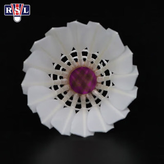 亚狮龙（RSL）羽毛球鸭毛球耐打稳定比赛训练RSL4号PLUS 12只装77速