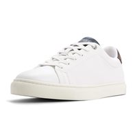 TED BAKER 泰德贝克 男士皮质时尚运动鞋 记忆海绵鞋垫 简约线条设计 白色 8 US