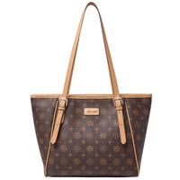 AOKANG 奥康 包包女包通勤托特包复古斜挎单肩包大容量包百搭520女朋友高级感实用女士浪漫惊喜 咖啡色