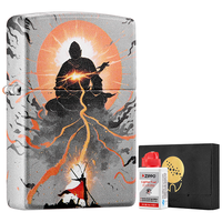 ZIPPO打火机之宝防风煤油 斗战胜佛 小小油 男 含油套装