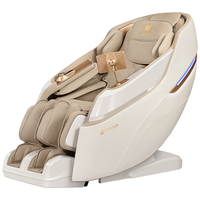 迪斯(Desleep)【CE认证】电动按摩椅家用全身按摩全自动太空舱2025十大按摩椅品牌 T802L 云纱米