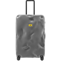 CRASH BAGGAGE 意大利原创条纹破损行李箱拉杆箱留学登机箱女 CB152 24寸 条纹Super Black
