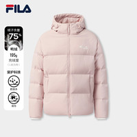 FILA RGB羽绒服|斐乐厚外套女2025冬运动保暖防风男户外 赤粉色-PK 190/108A/XXXL
