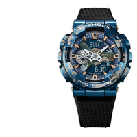 CASIO 卡西欧 手表G-SHOCK中国航天太空创想防水防震运动手表送男友礼物 GM-110EARTH-1A 地球 限定礼盒款