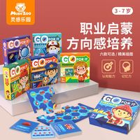 灵感乐园 MUSEZOO 桌游 职业指南方向 职业物品认知学习桌游 双语
