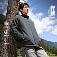 361°361开衫卫衣男士2025秋冬针织加绒立领夹克运动休闲外套男装