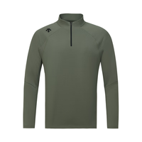 迪桑特（DESCENTE）【抢先购】TRAINING综训训练运动男士吸湿速干长袖针织衫 KK-卡其色 3XL (190/108A)