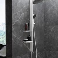 汉斯格雅 hansgrohe 境雨的VIP版本带置物架，原装进口，国内个位数清仓特价 靠抢