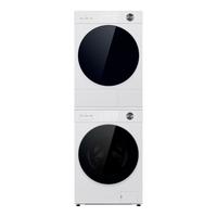 松下 白月光5.0Ultra洗烘套装10KG家用智投除毛洗衣机