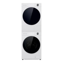 松下 白月光5.0Ultra洗烘套装10KG家用智投除毛洗衣机