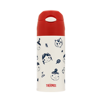 THERMOS/膳魔师 316钢保冷 儿童保温杯 弹盖、直身杯、双饮、直饮 Miss Soda 400毫升