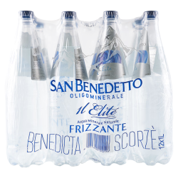SAN BENEDETTO 圣碧涛（SAN BENEDETTO）碳酸饮料1L*6整箱意大利进口阿尔卑斯山