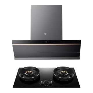 美的 30大风量 烟灶套装AK9PRO+QD52