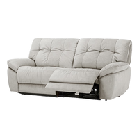 LAZBOY/乐至宝 防水防污 布艺沙发 电动功能 暮冬白-2.04m-双人双电动-7天 2人/双人