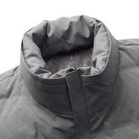 柒牌【白鸭绒】男装加厚立领羽绒服男冬季舒适保暖羽绒外套 深灰 M (170)