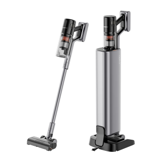 移动端、京东百亿补贴：UWANT 自清洁自集尘 无线手持吸尘器  5个