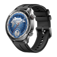 荣耀 HONOR 5 Pro eSIM版 智能手表 46.3mm 黑色 氟橡胶表带