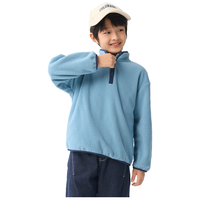 【balaOne】巴拉巴拉童装儿童卫衣男女童2025冬摇粒绒防静电