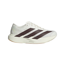 adidas adizero Evo SL竞速美学超轻缓震马拉松跑鞋男子 汉玉白/深棕色   43