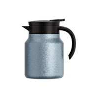 京东京造焖茶壶纯钛内胆泡茶壶 钛茶隔茶水分离保温壶闷泡壶宝石蓝1L